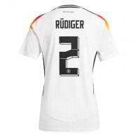 Maglia Calcio Germania Antonio Rudiger #2 Prima Divisa Europei 2024 Manica Corta